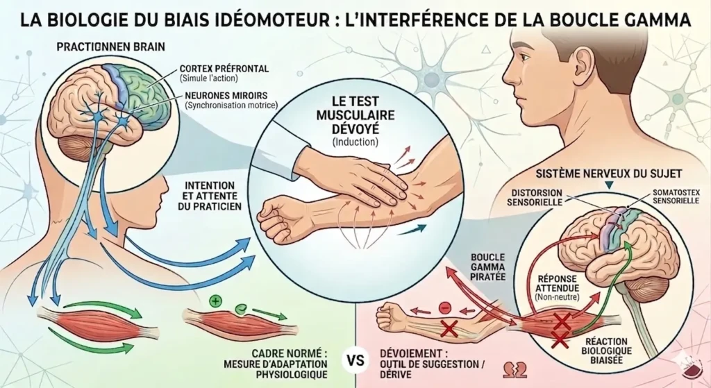 Mécanique du Biais Idéomoteur: pourquoi la neutralité est la plus grande force du kinésiologue. 3 gemini generated image vnt75ovnt75ovnt7